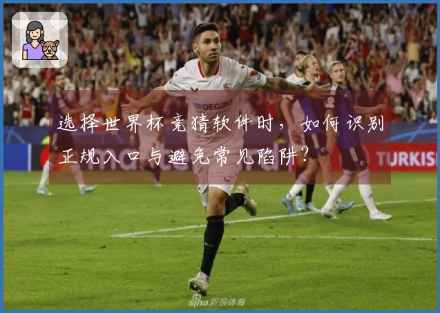 选择世界杯竞猜软件时，如何识别正规入口与避免常见陷阱？